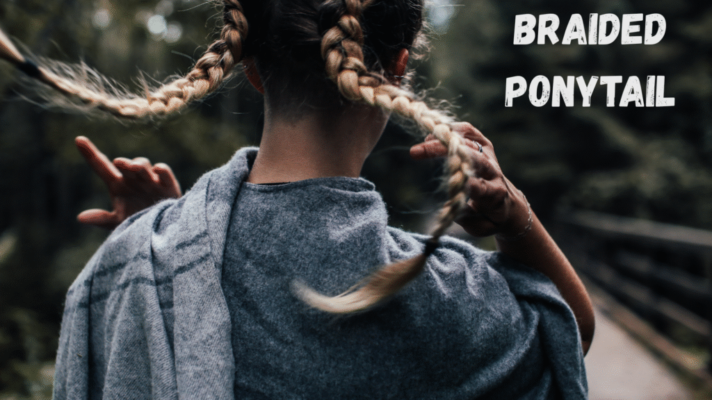 pony style for long hair