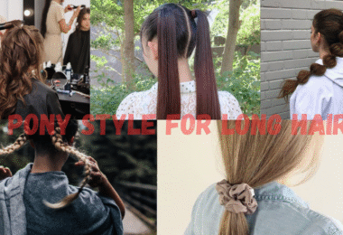 5 Pony Style for Long Hair