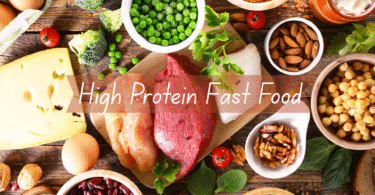 high protein fast food