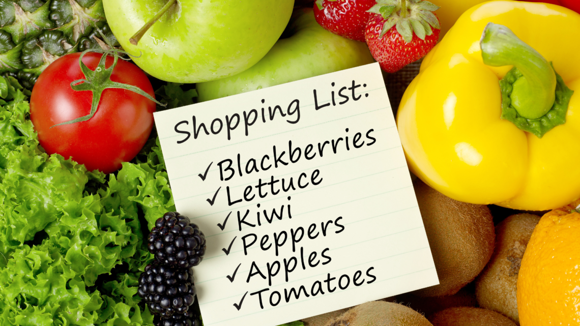 Healthy Eating Grocery List
